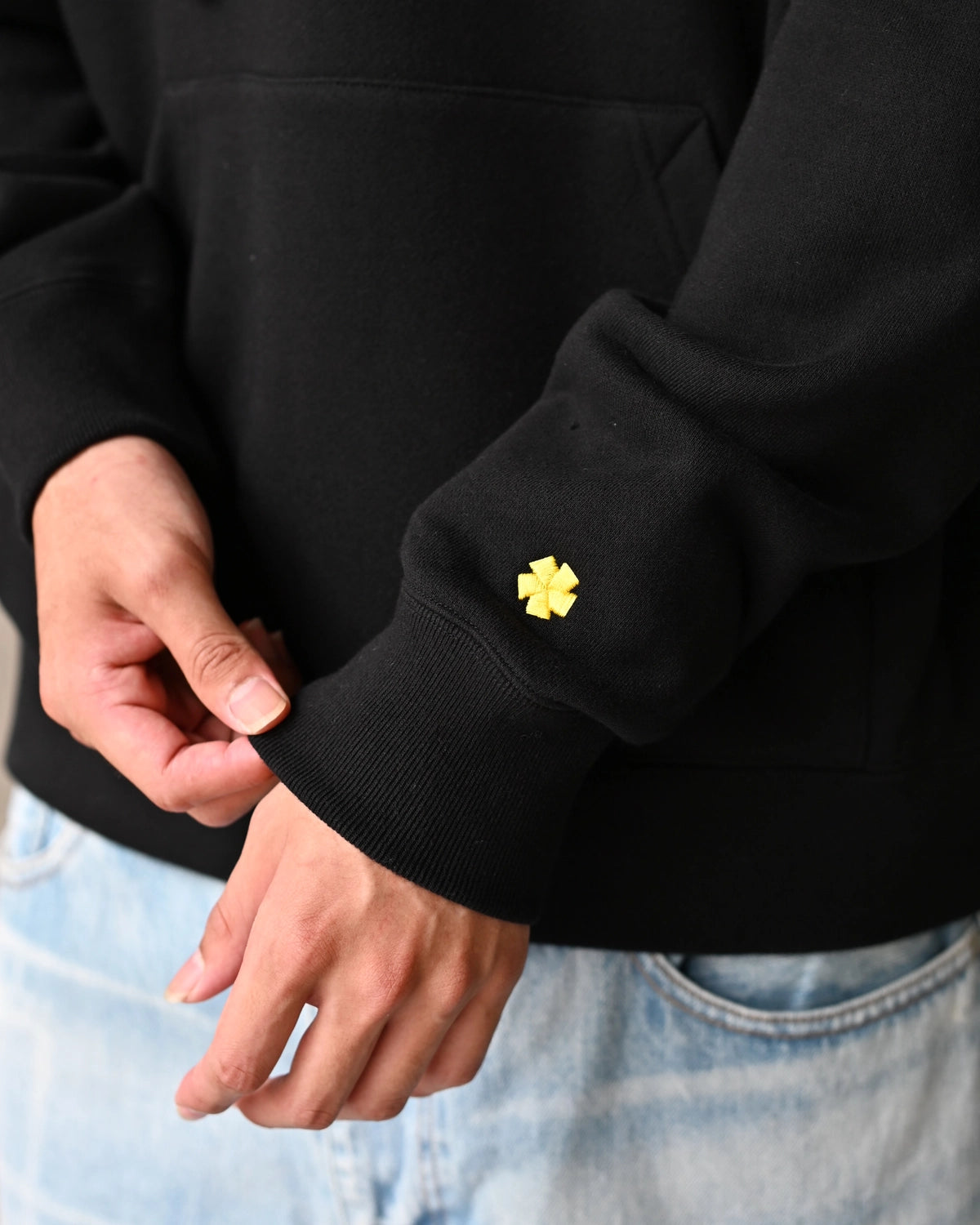 vowels / Blur Hoodie (VO-26AW-H011)