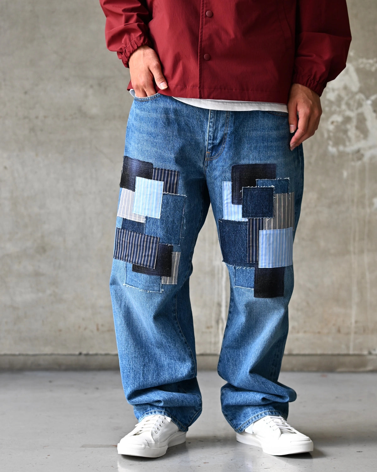 vowels / Baggy Denim (V-26AW-PT041-102)