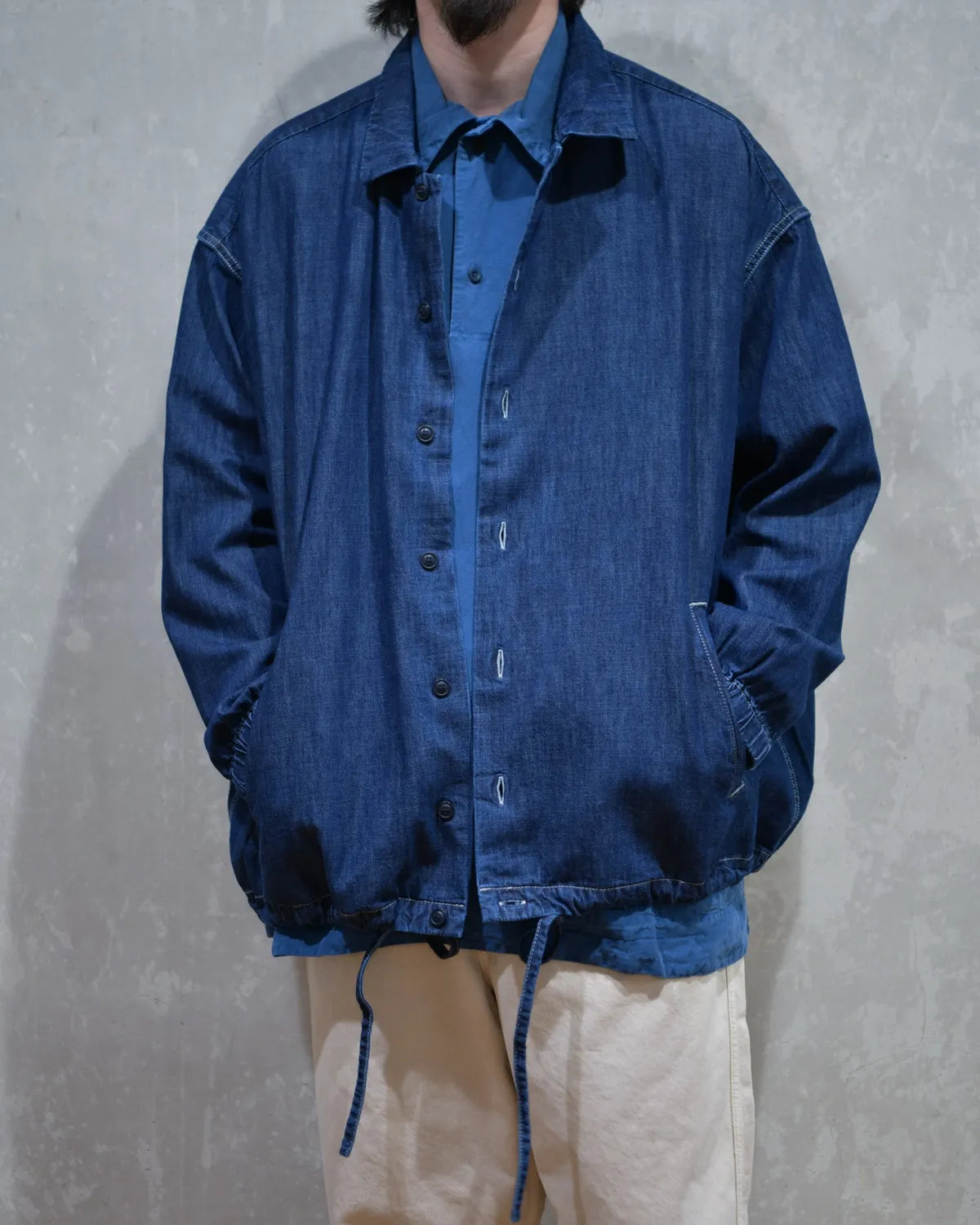 CASEY CASEY / EUDES DENIM SHIRT (26HC317)