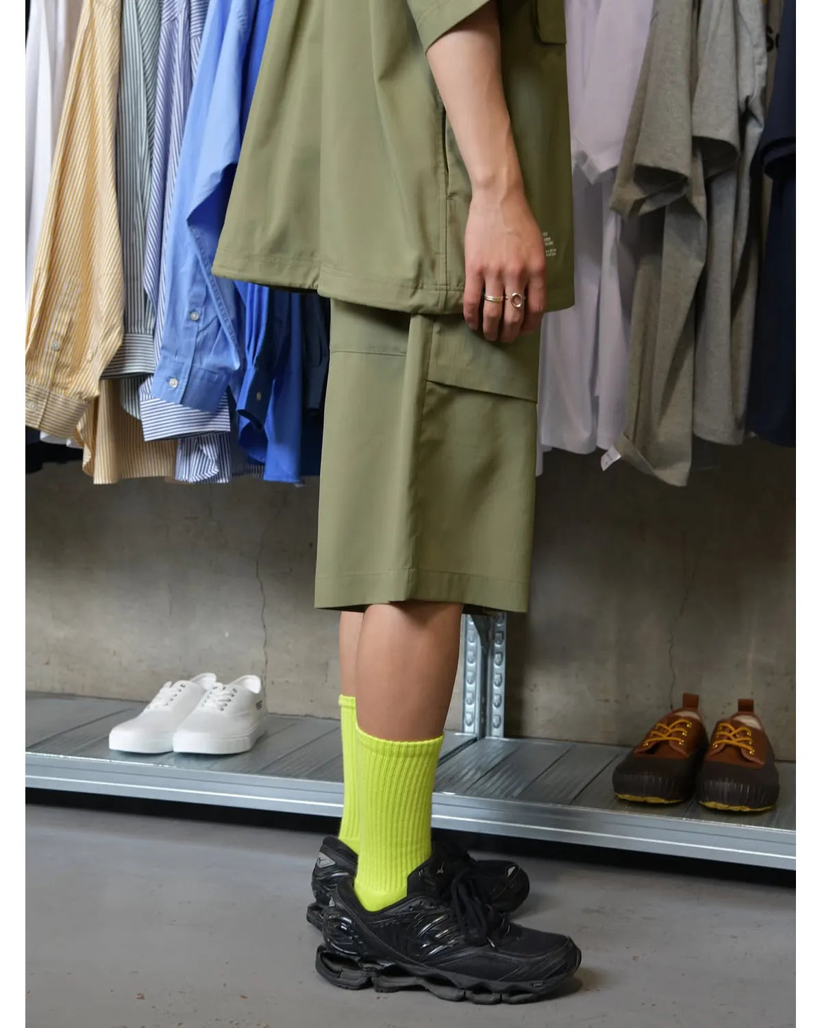 FreshService / COOLFIBER RIPSTOP BAKER SHORTS (FSC262-40011)