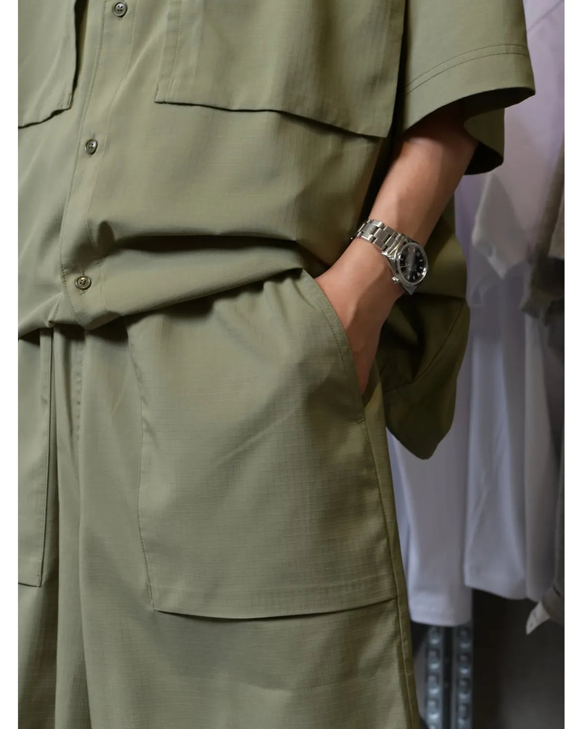 FreshService / COOLFIBER RIPSTOP BAKER SHORTS (FSC262-40011)