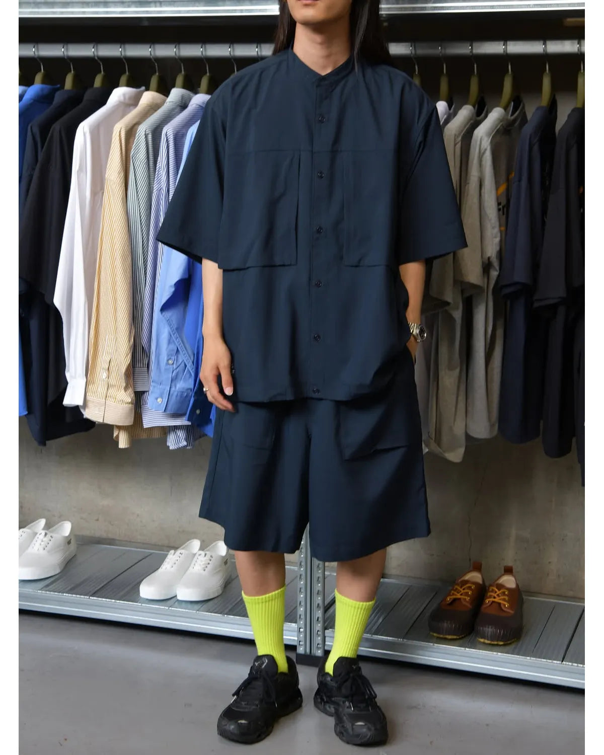 FreshService / COOLFIBER RIPSTOP FILD POCKET S/S SHIRT (FSC262-50009)