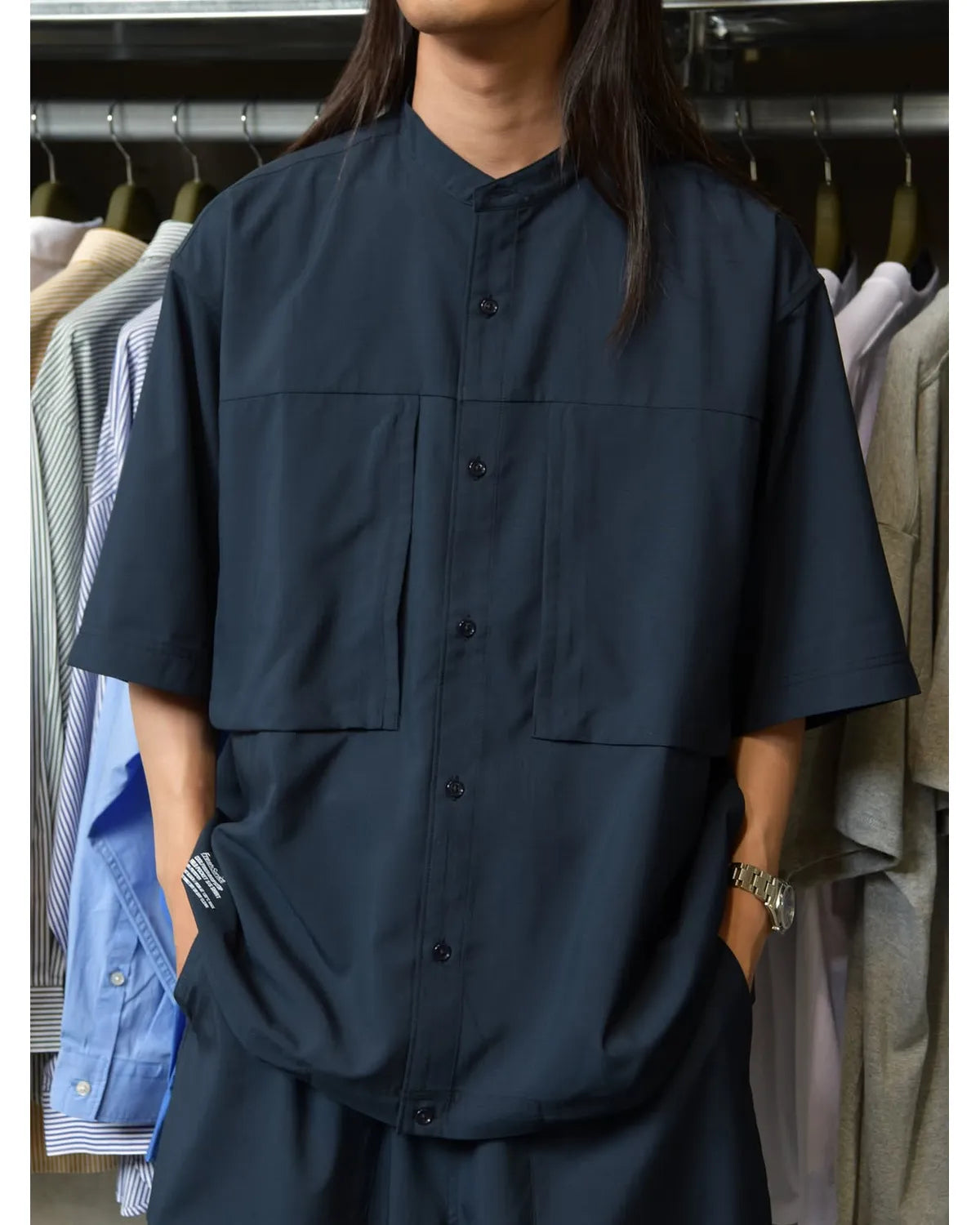 FreshService / COOLFIBER RIPSTOP FILD POCKET S/S SHIRT (FSC262-50009)