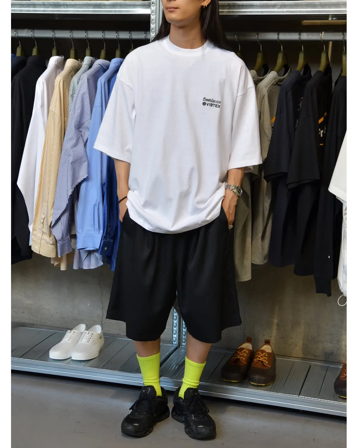 FreshService × VIBTEX / VIBTEX for FreshService S/S CREW NECK TEE (FSC262-70060B)