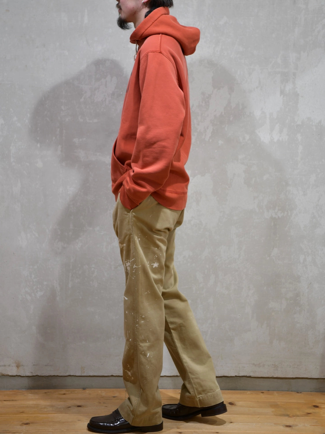 RRL / Double RL ranch ロゴ フーディ (MNRRKNI16820222)