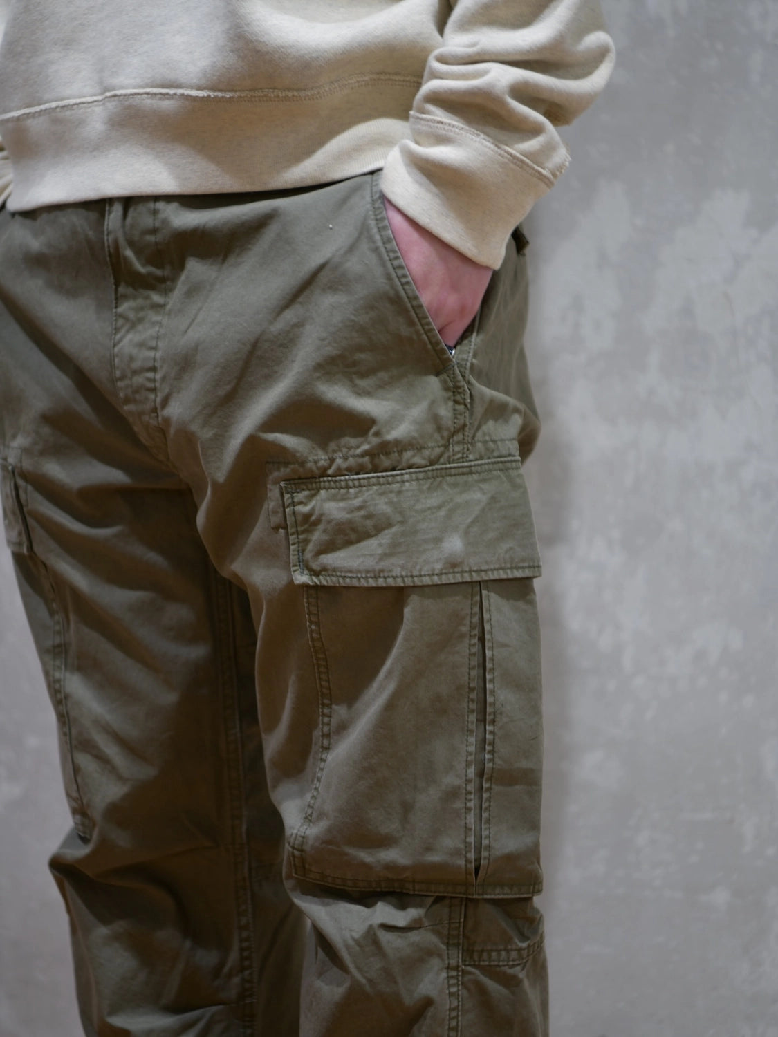 RRL / サープラス ポプリン カーゴ パンツ (MNRRPNT14A20001)