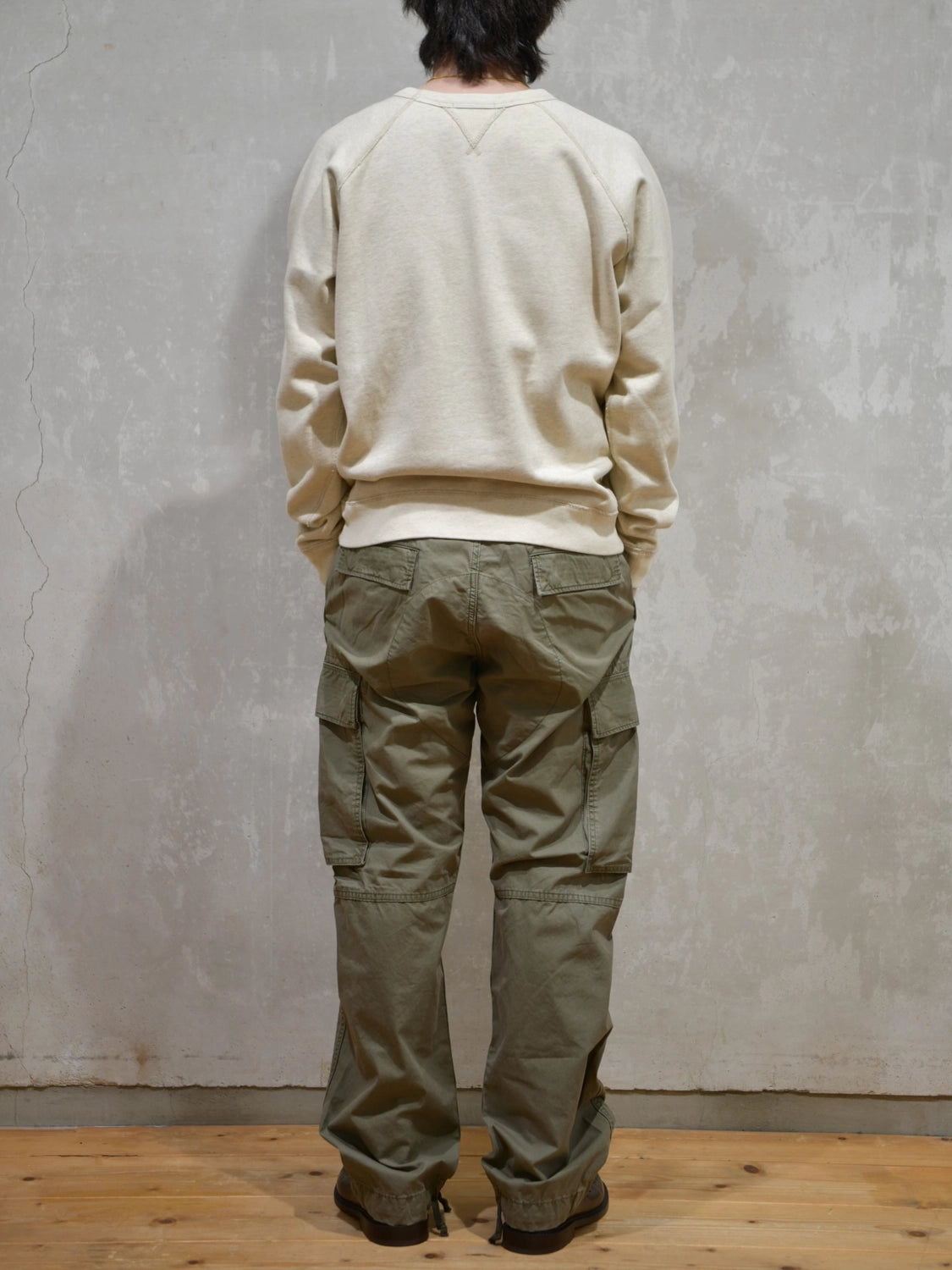 RRL / フレンチ テリー グラフィック スウェットシャツ (MNRRKNI16820134)