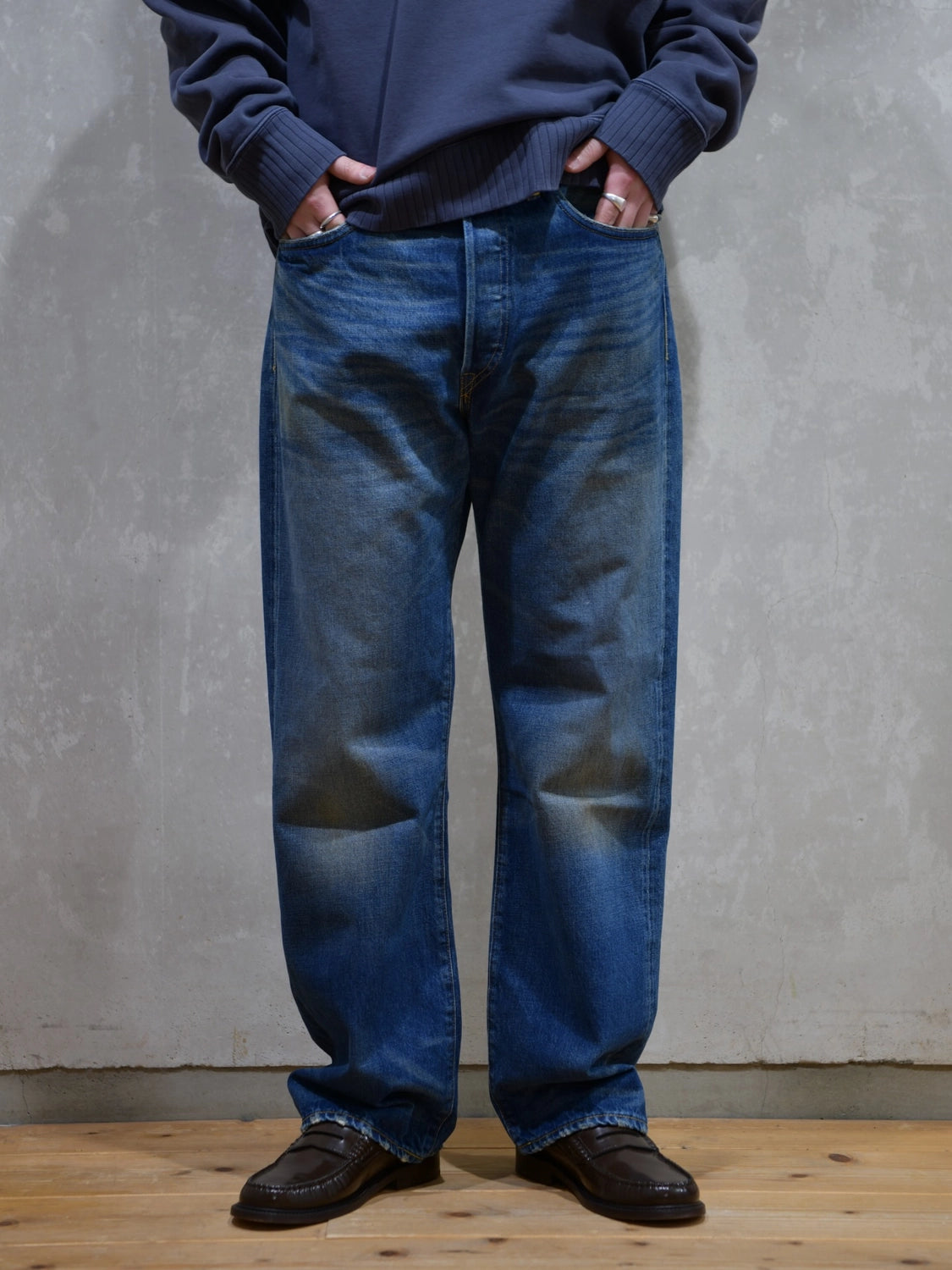 RRL / ヴィンテージ 5ポケット Grandfalls ジーンズ (MNRRDNM10920022)