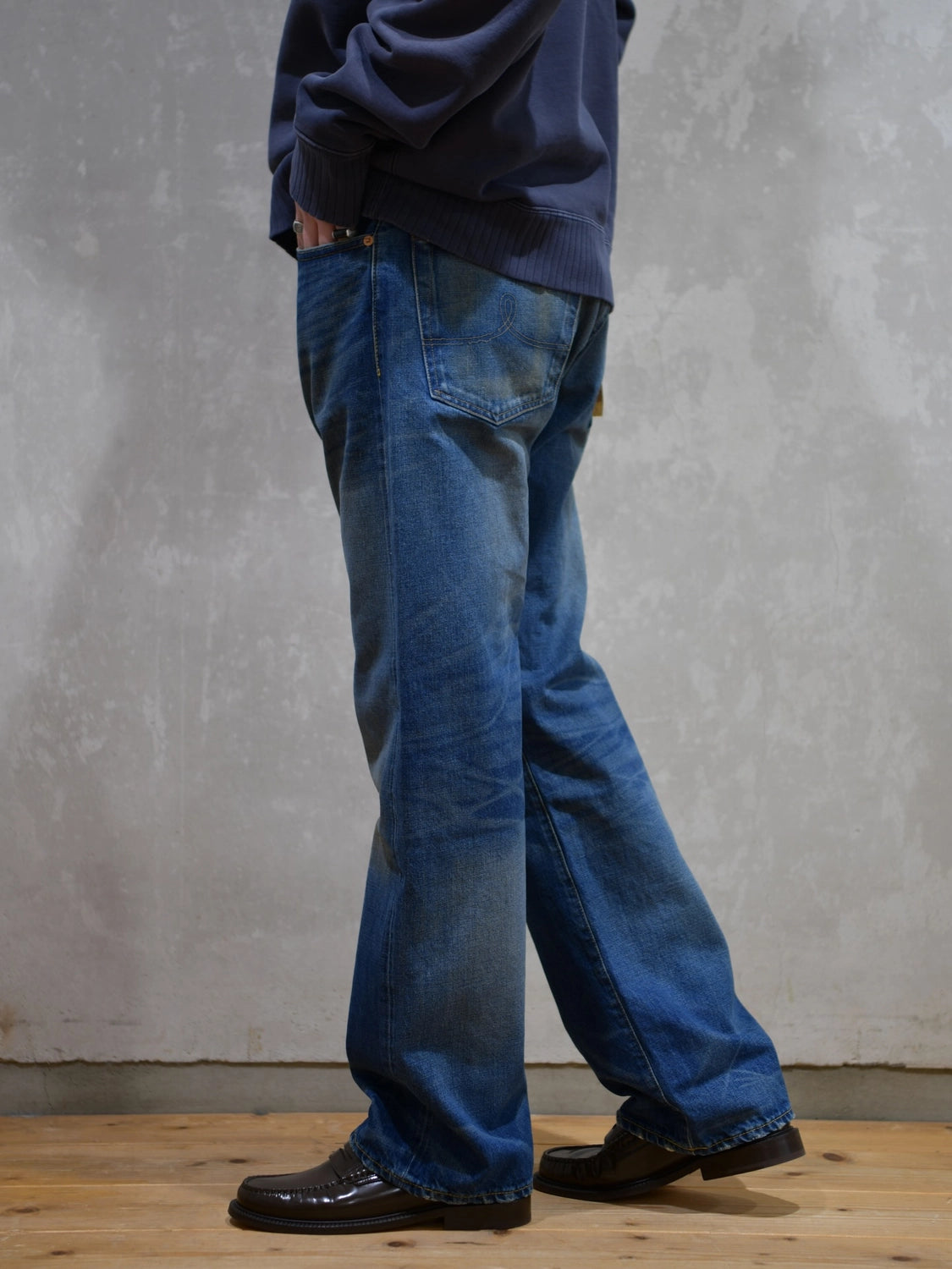 RRL / ヴィンテージ 5ポケット Grandfalls ジーンズ (MNRRDNM10920022)