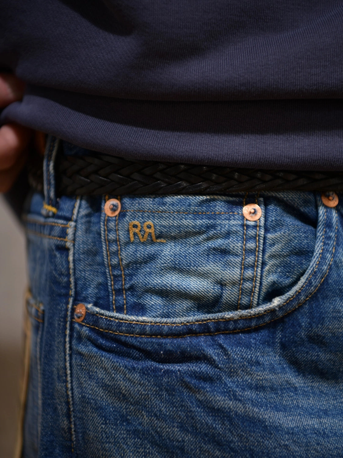 RRL / ヴィンテージ 5ポケット Grandfalls ジーンズ (MNRRDNM10920022)