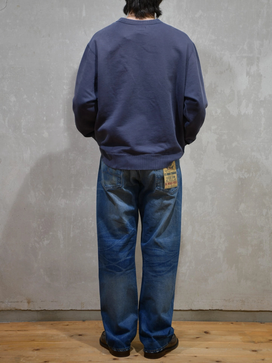 RRL / フレンチ テリー グラフィック スウェットシャツ (MNRRKNI16820221)