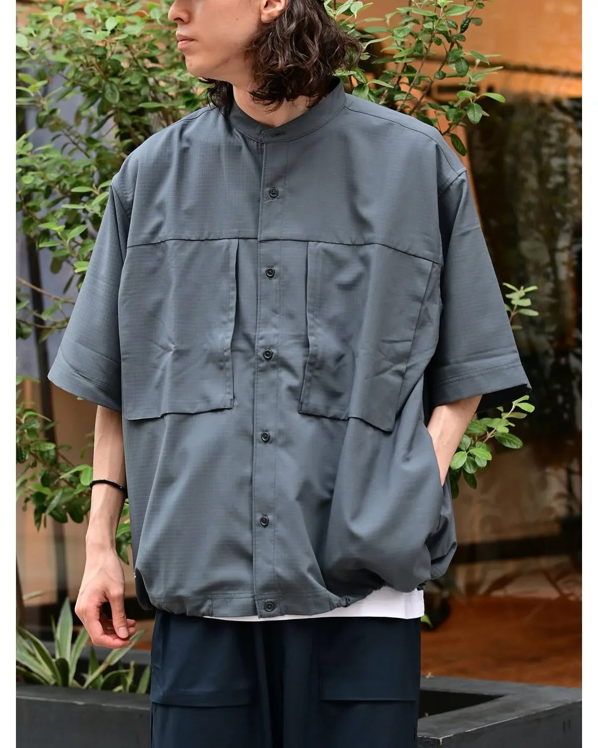 FreshService / COOLFIBER RIPSTOP FILD POCKET S/S SHIRT (FSC262-50009)