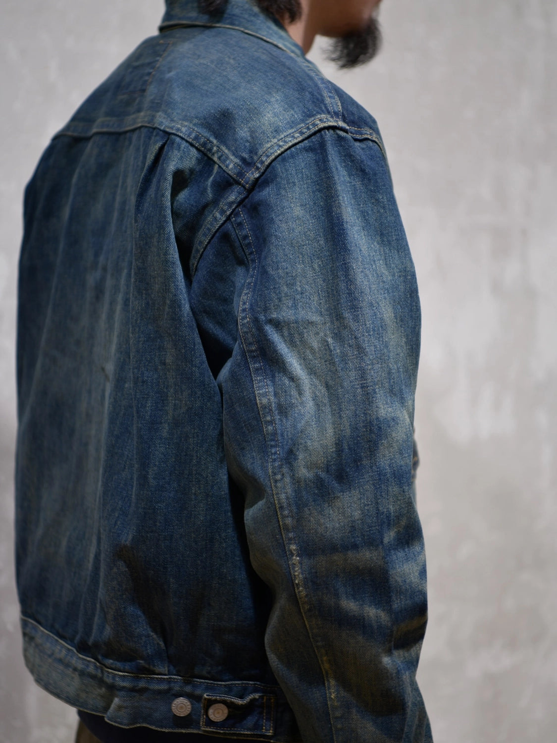 RRL / ウエストビュー デニム トラッカー ジャケット (MNRROTW16020151)