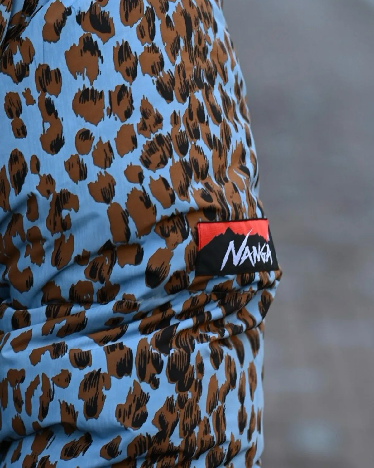 WACKO MARIA × NANGA / LEOPARD DOWN JACKET (25FW-WMO-NA02)