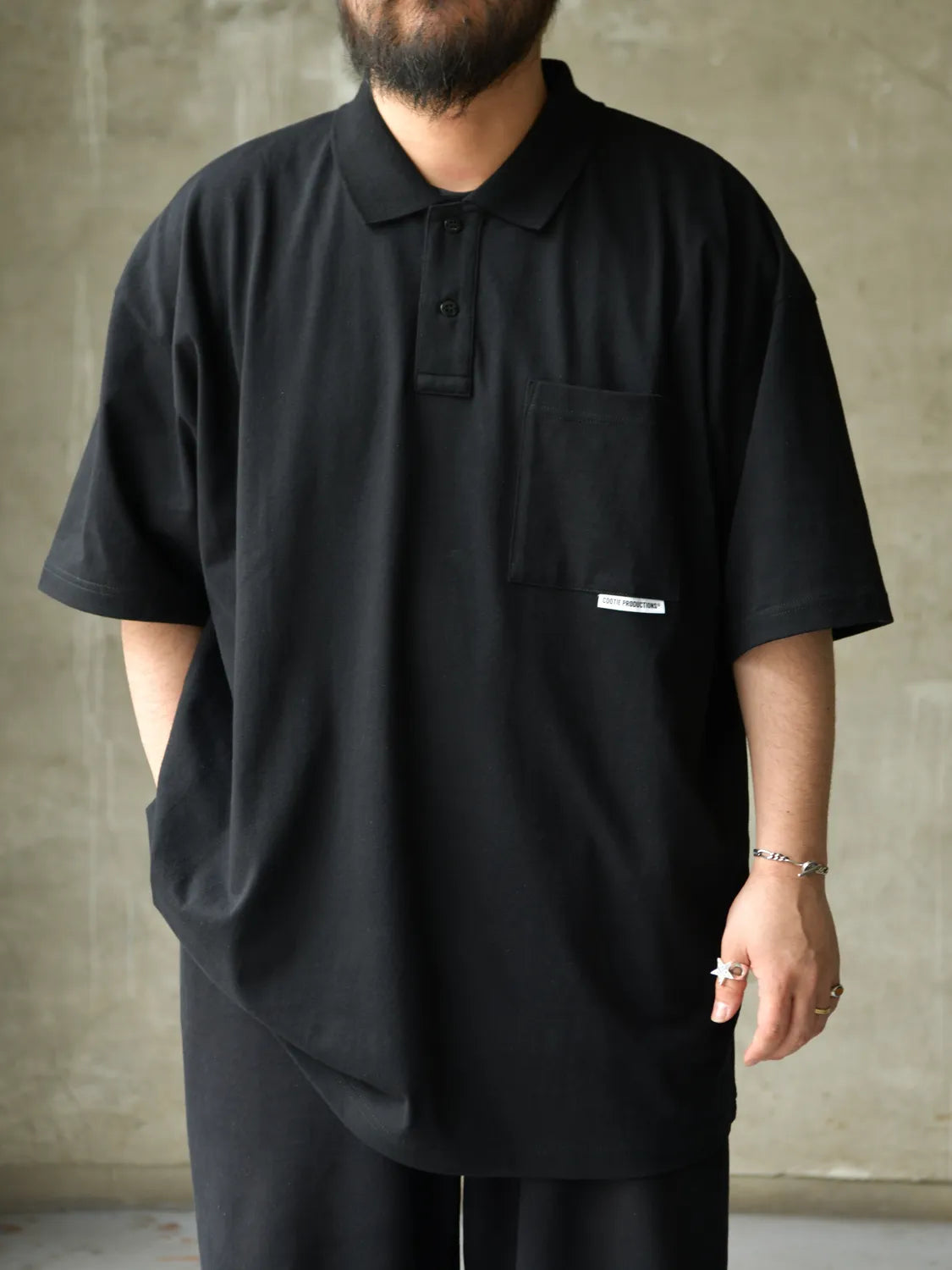 COOTIE PRODUCTIONS® / Open End Yarn Error Fit S/S Polo (CTE-26S323)