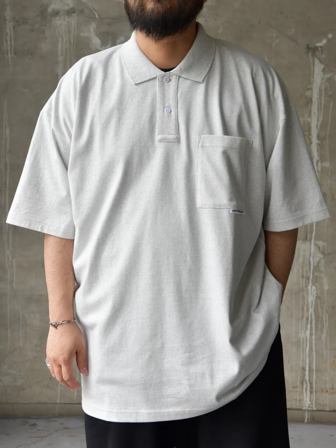 COOTIE PRODUCTIONS® / Open End Yarn Error Fit S/S Polo (CTE-26S323)