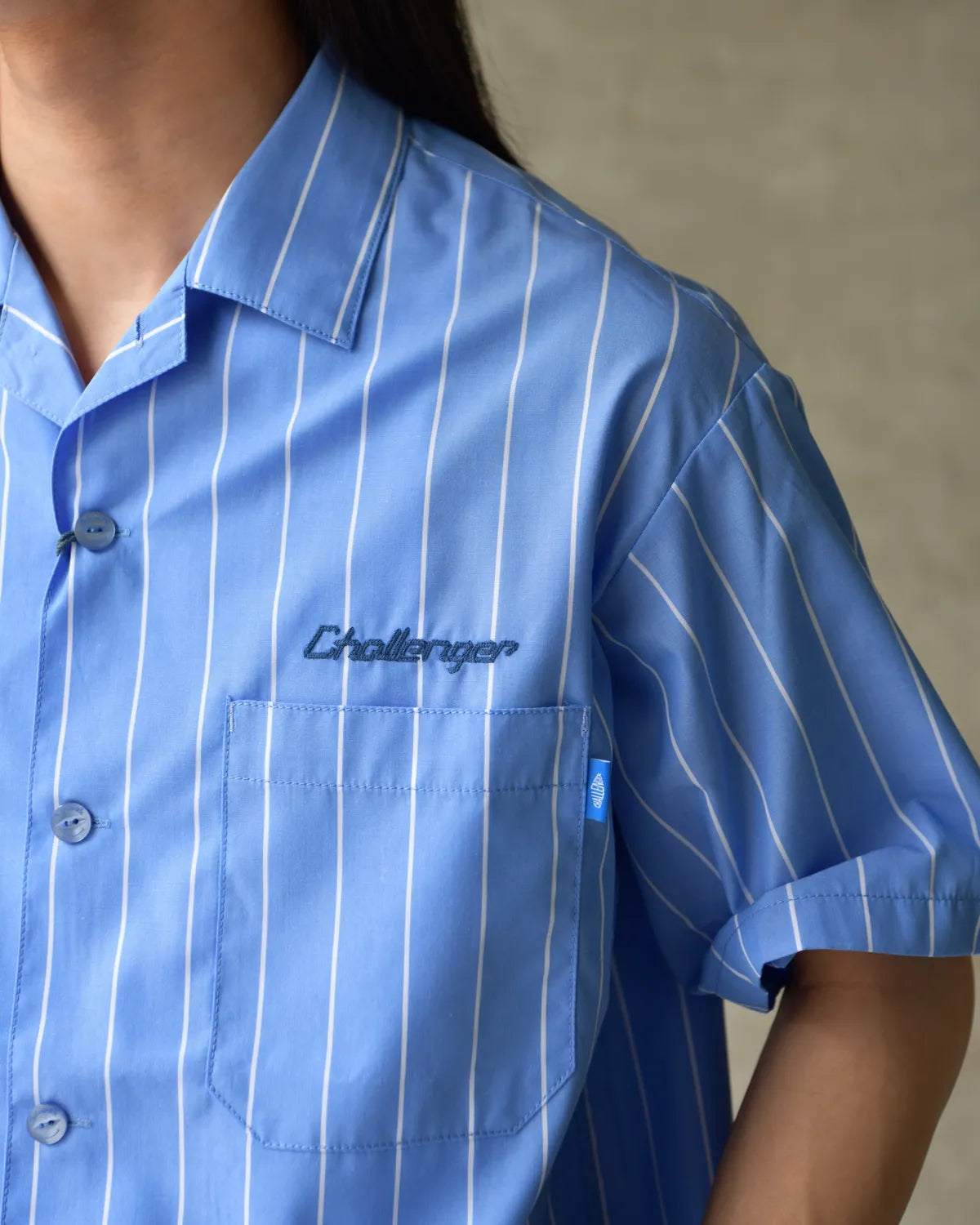 CHALLENGER / STRIPE MECHANIC SHIRTS (CLG-TS 026-003)
