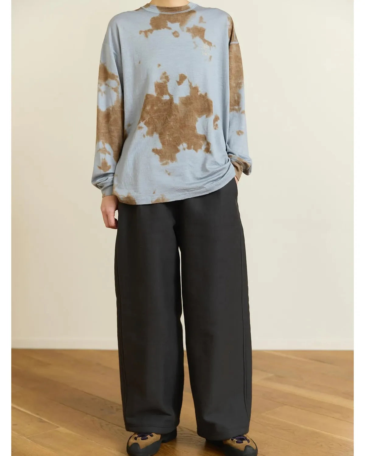 PHEENY / Merino Wool Dyed L/S Tee (PA26-CS11)