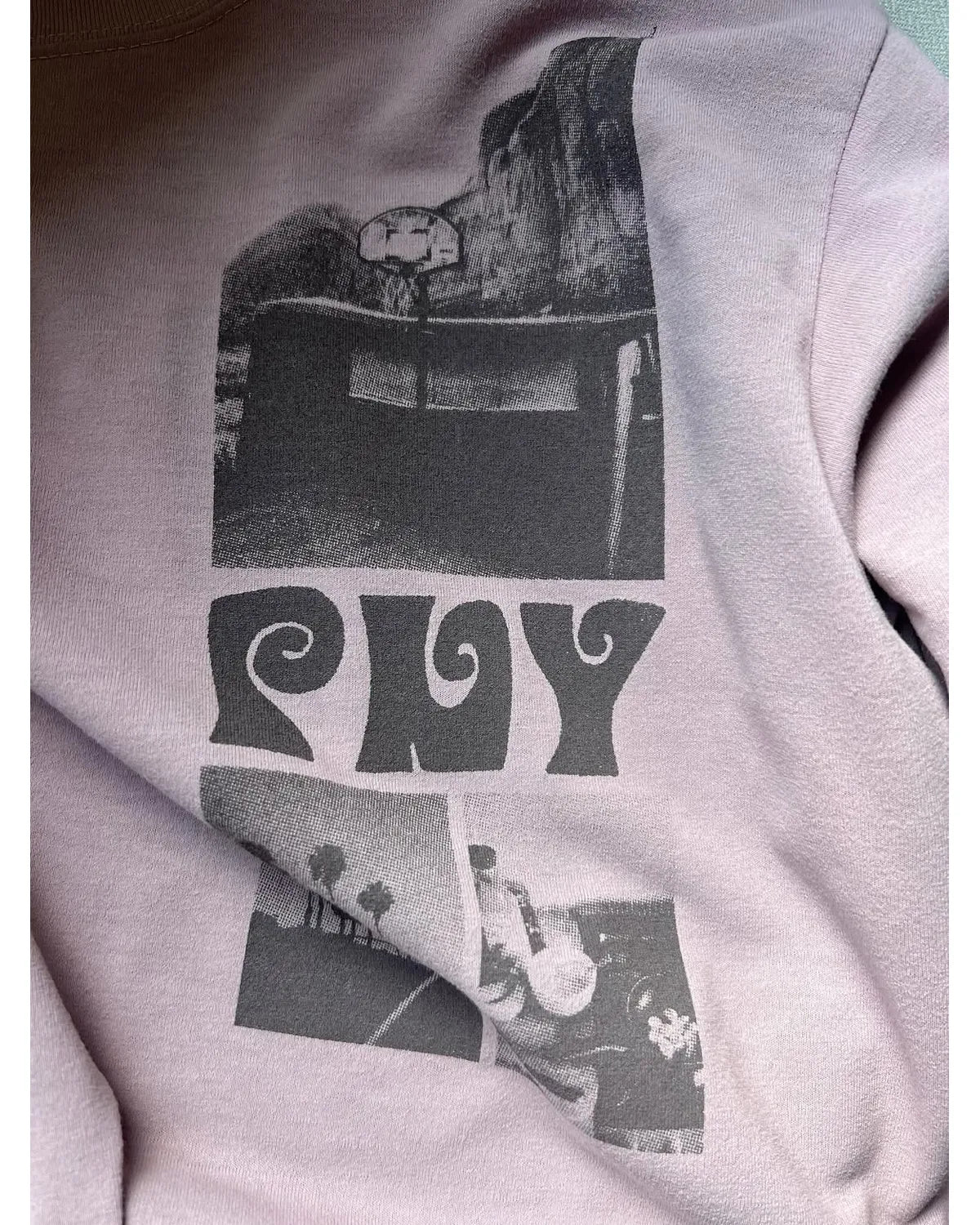 PHEENY / Recycled Polyester Photo L/S Tee (PA26-CS13)