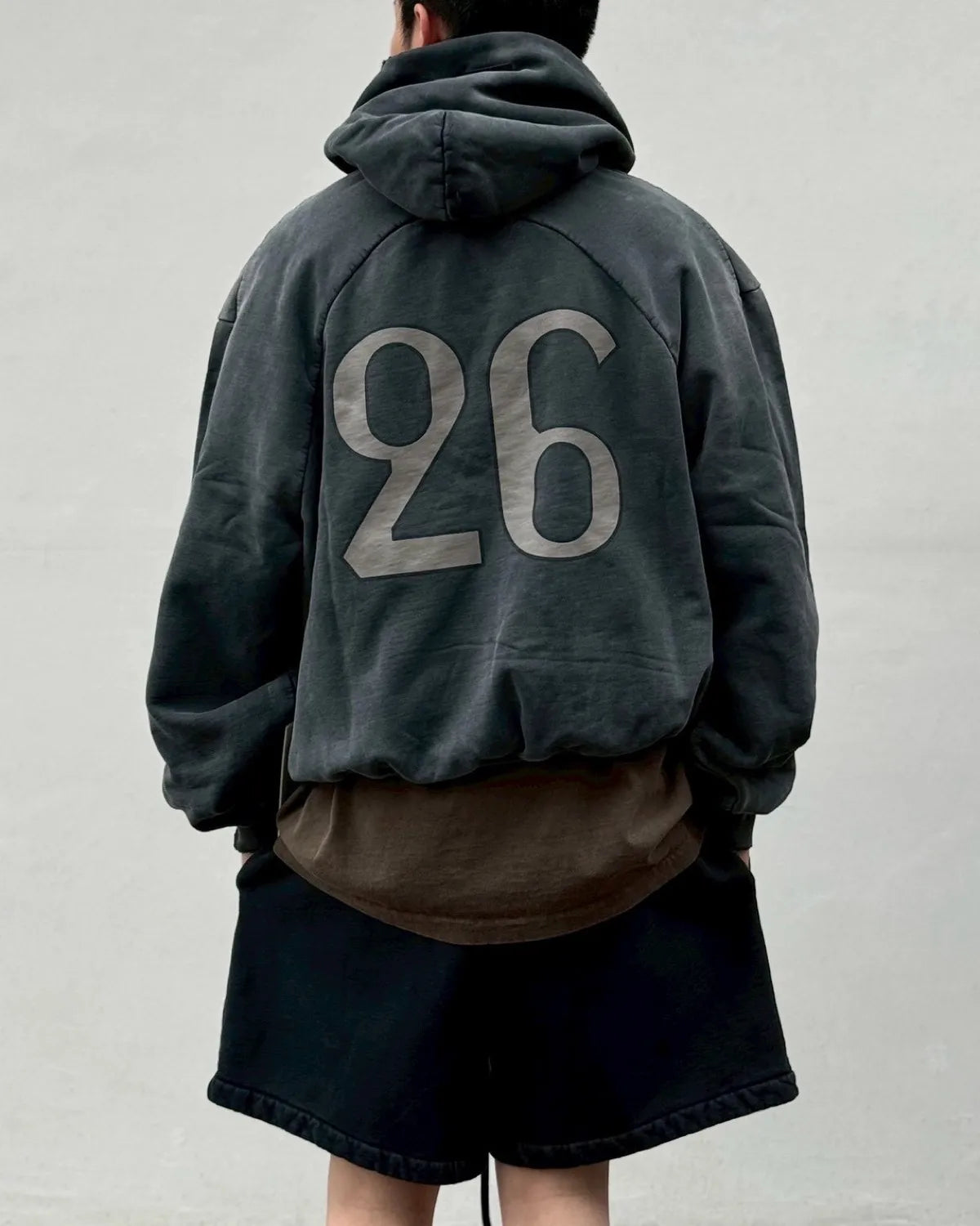 FEAR OF GOD / BASEBALL CLASSIC FIT HALF RAGLAN SWEAT SHIRT (FG9M12-9936BHF)