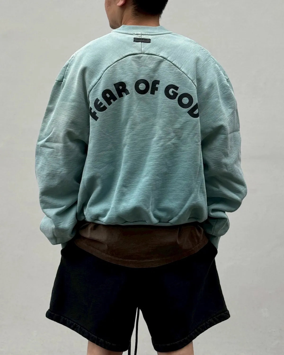 FEAR OF GOD / BASEBALL CLASSIC FIT HALF RAGLAN SWEATSHIRT (FG9M12-9934BHF)