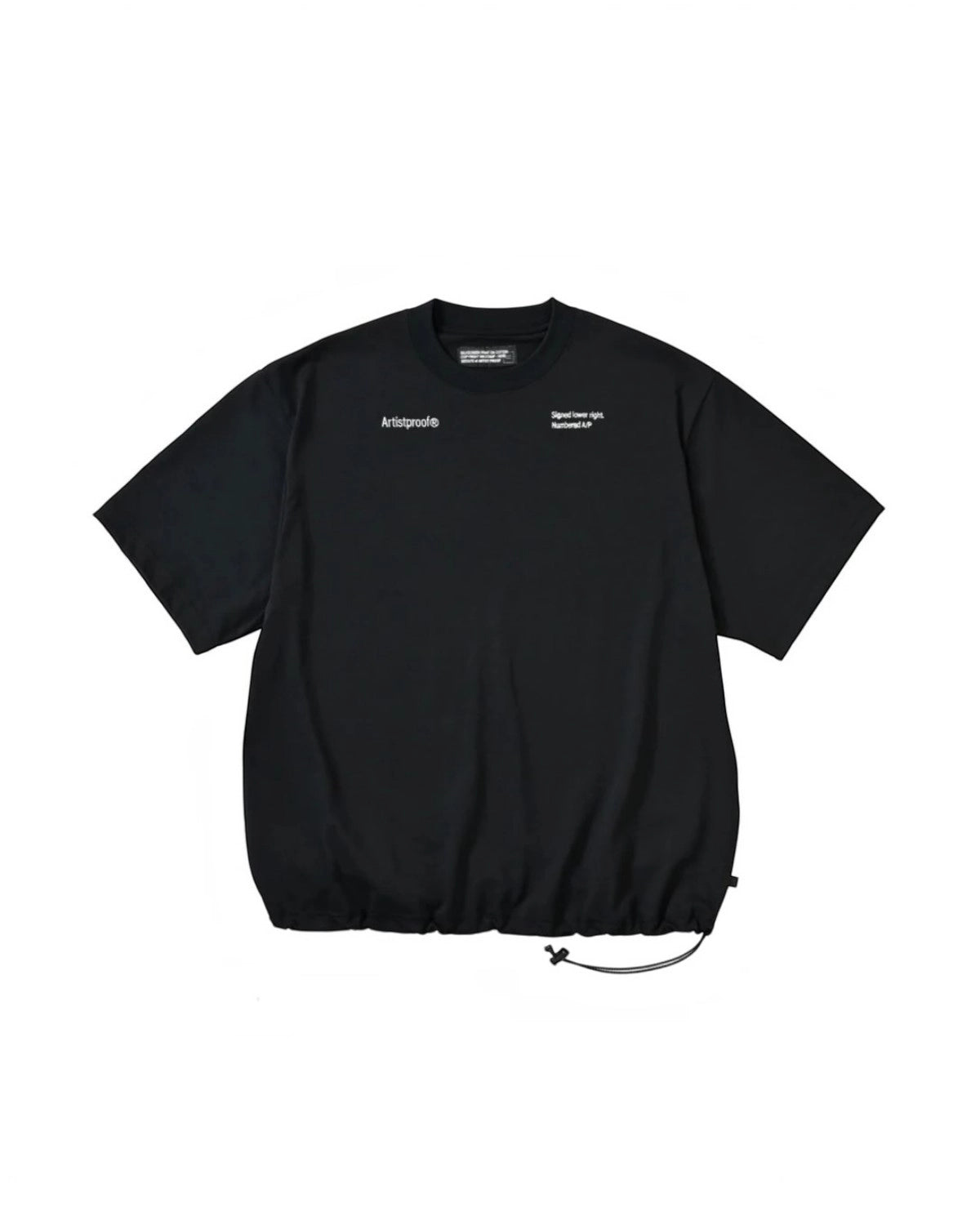 ARTIST PROOF / Visual Arts S/S T-shirt w/Drawcord (ATPF-035T-P)