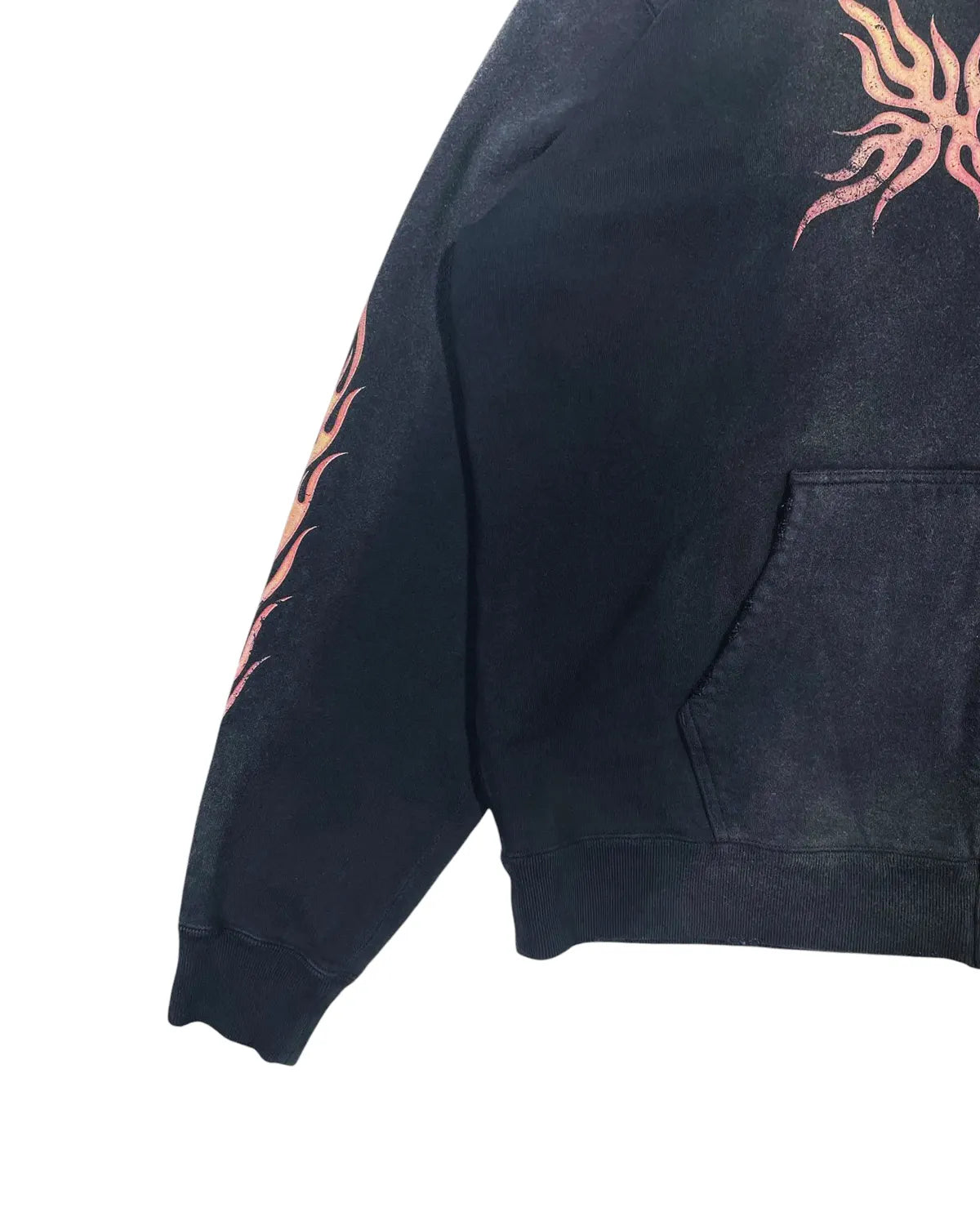 KAMIYA / "Skull Flame" Zip Hoodie (G15HD073)