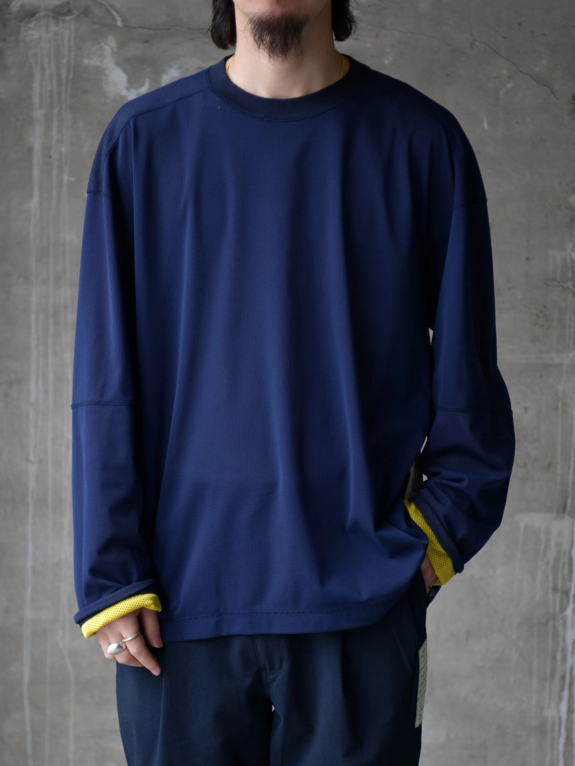 N.HOOLYWOOD TEST PRODUCT EXCHANGE SERVICE / REVERSIBLE LONG SLEEVE T-SHIRT (9261-CS02-011)