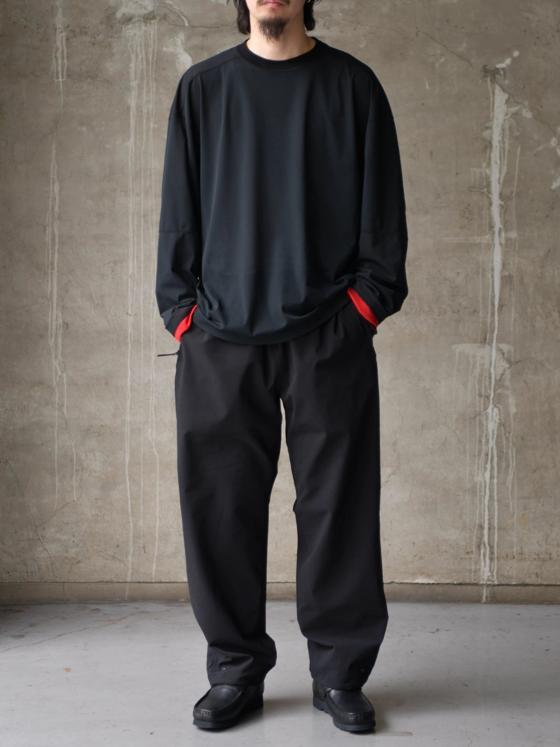 N.HOOLYWOOD TEST PRODUCT EXCHANGE SERVICE / REVERSIBLE LONG SLEEVE T-SHIRT (9261-CS02-011)