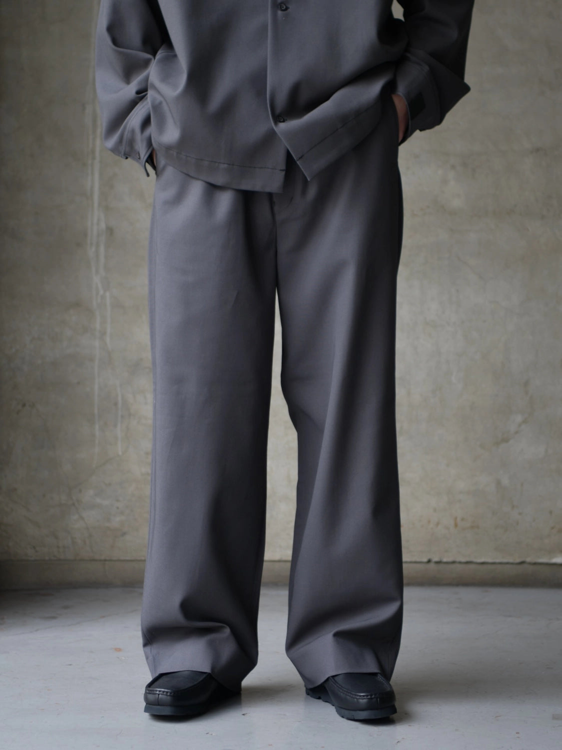 N.HOOLYWOOD COMPILE / WIDE STRAIGHT TROUSERS (2261-PT27-007)