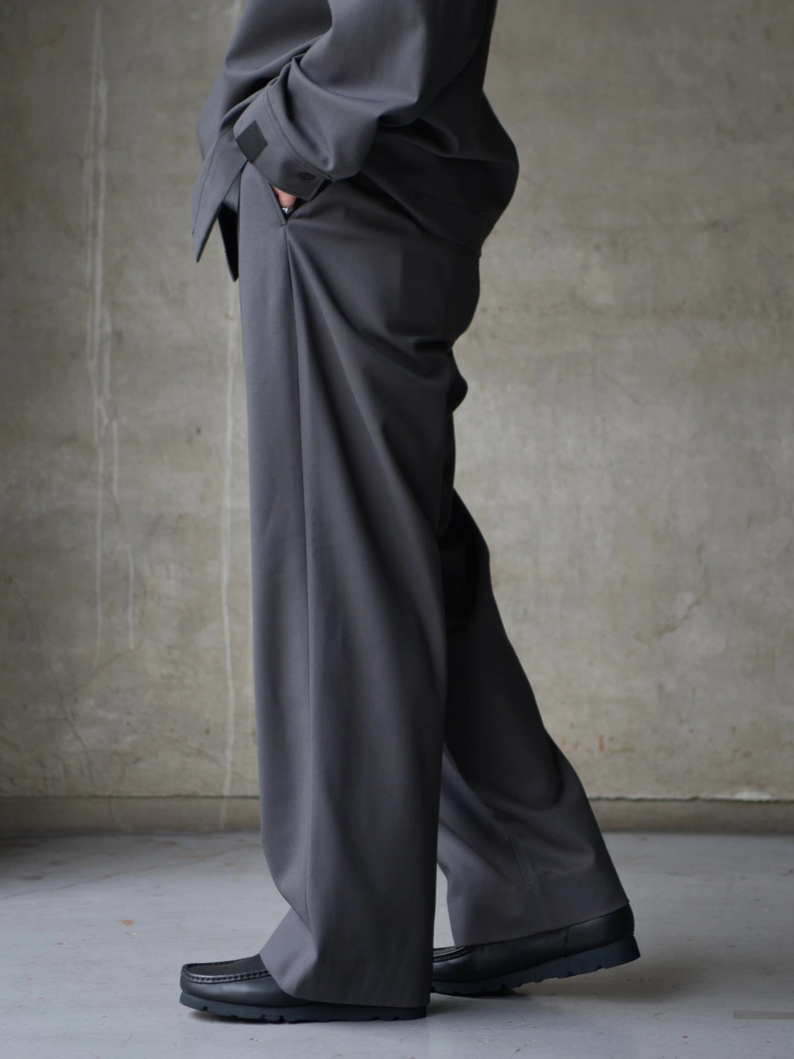 N.HOOLYWOOD COMPILE / WIDE STRAIGHT TROUSERS (2261-PT27-007)