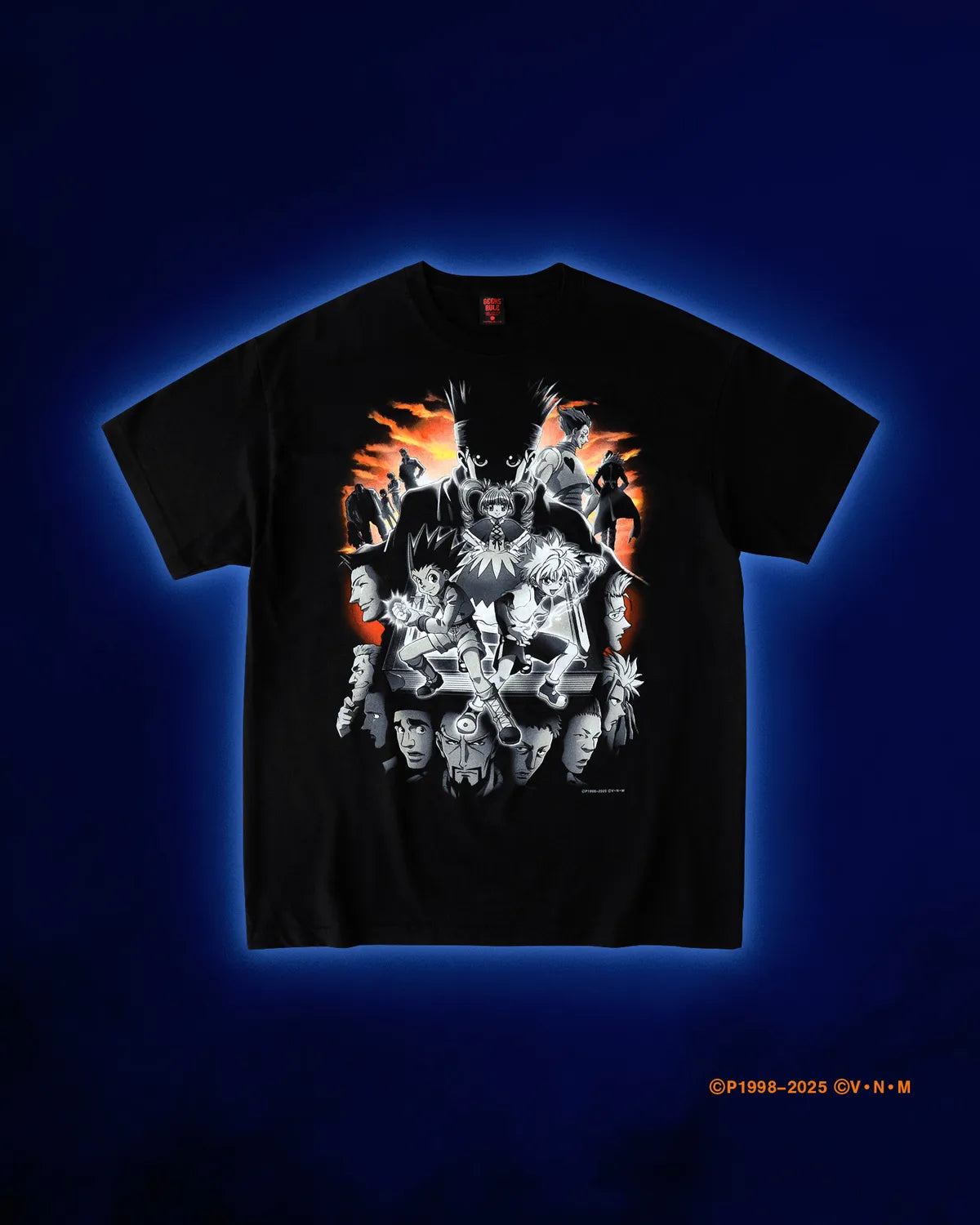 GEEKS RULE × HUNTER×HUNTER / SILKSCREEN PRINTING T SHIRT “グリードアイランド”