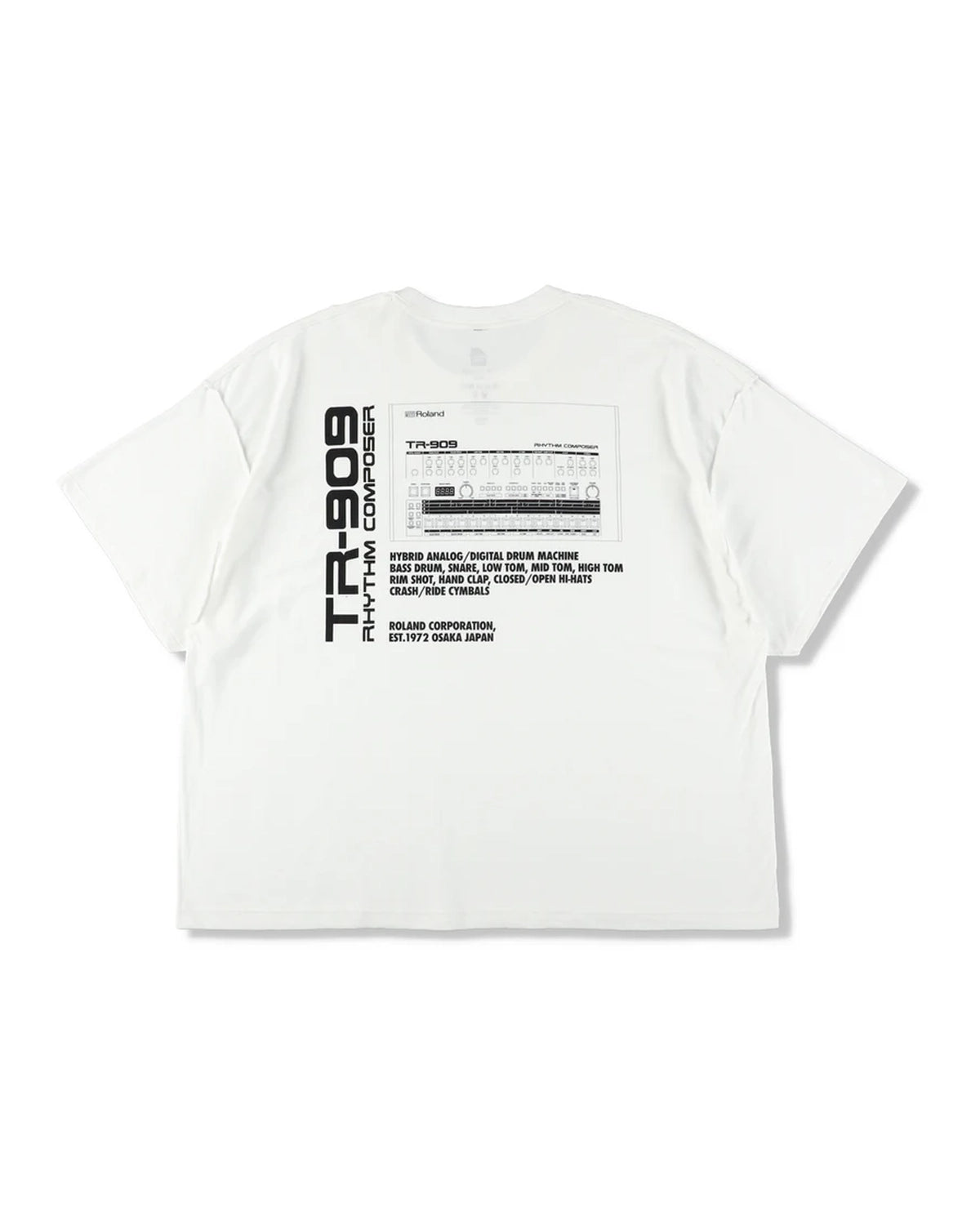 is-ness (イズネス) / TR-909 T-SHIRTS -ISNESS MUSIC×ROLAND- | 公式