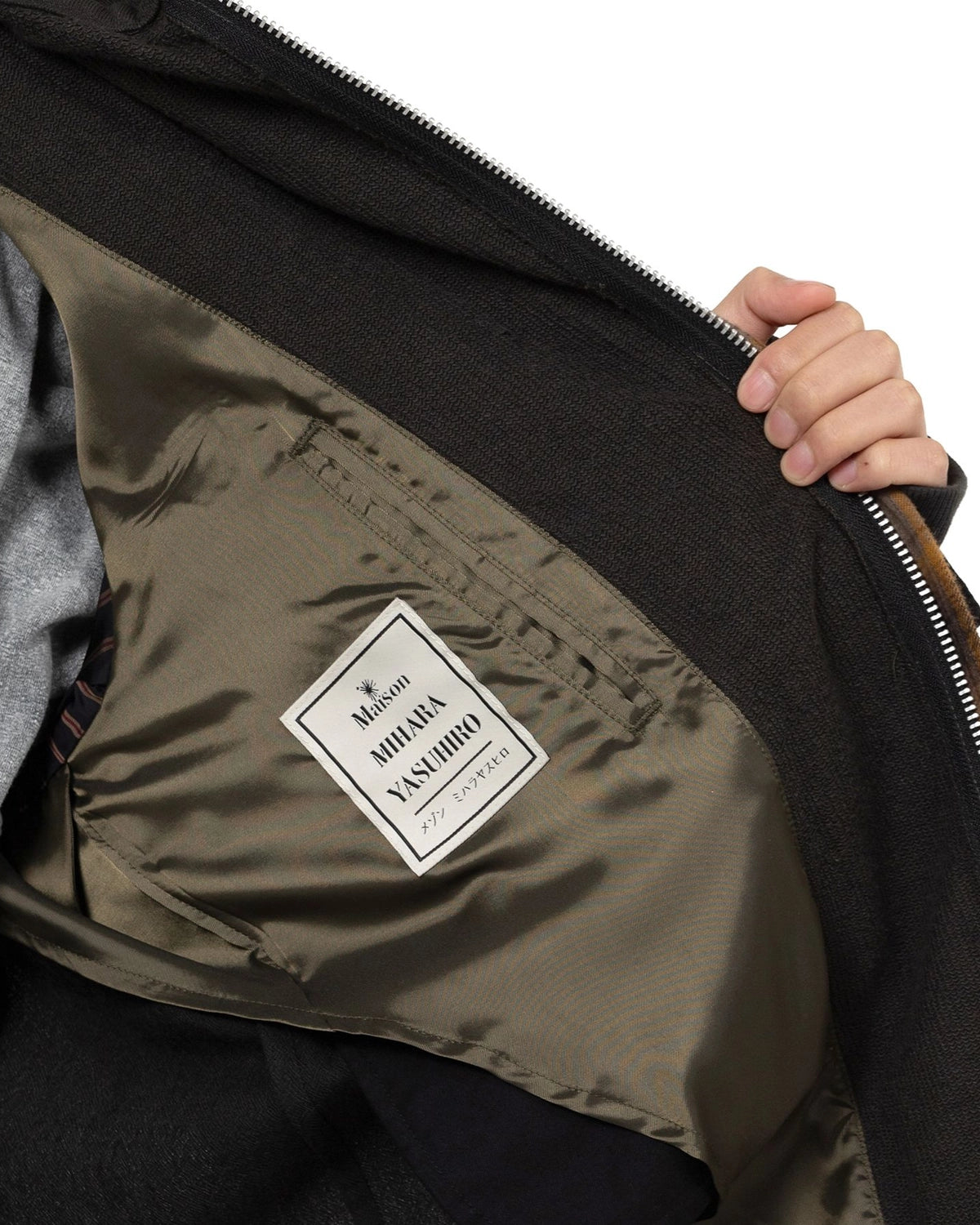 Maison MIHARA YASUHIRO / Triple Layered Wool Jacket (J15JK131)