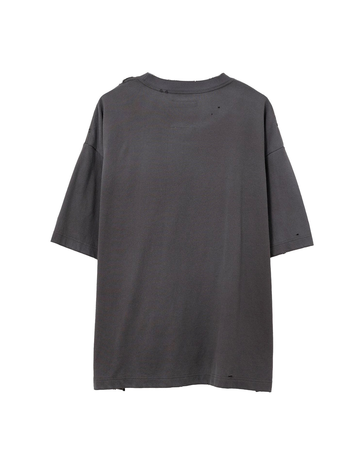 Maison MIHARA YASUHIRO / Cat Printed Embellished Distressed T-shirt (J15TS752)