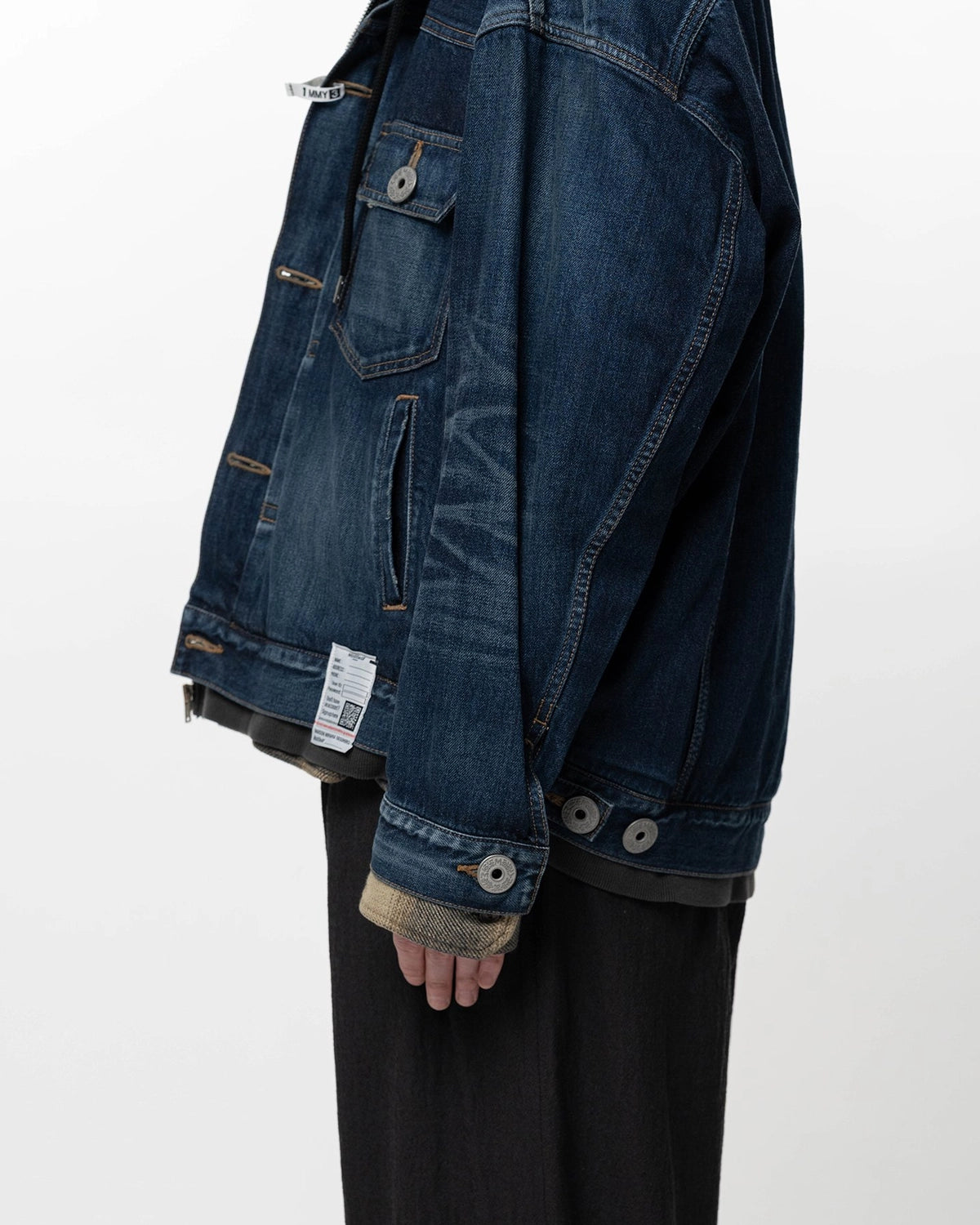 Maison MIHARA YASUHIRO / 3LAYERED DENIM JACKET (J16BL126)