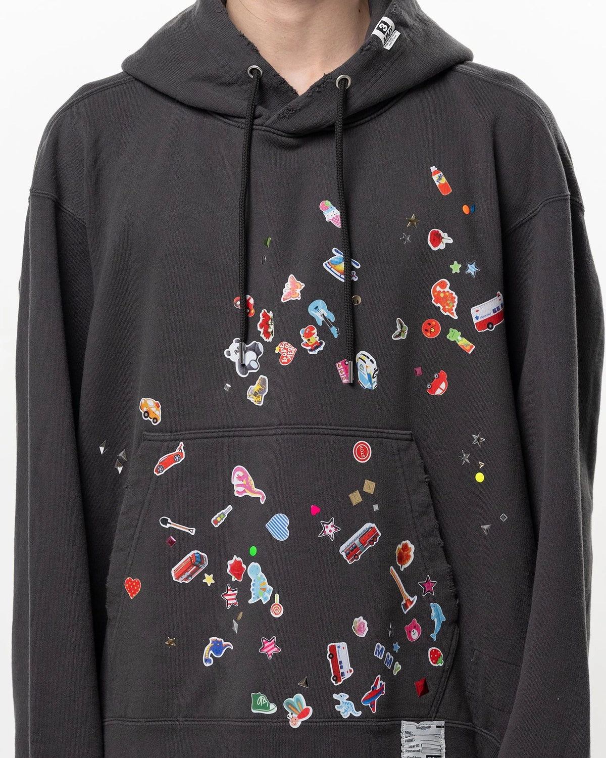 Maison MIHARA YASUHIRO / Kids Sticker Printed Hoodie (J16HD731)