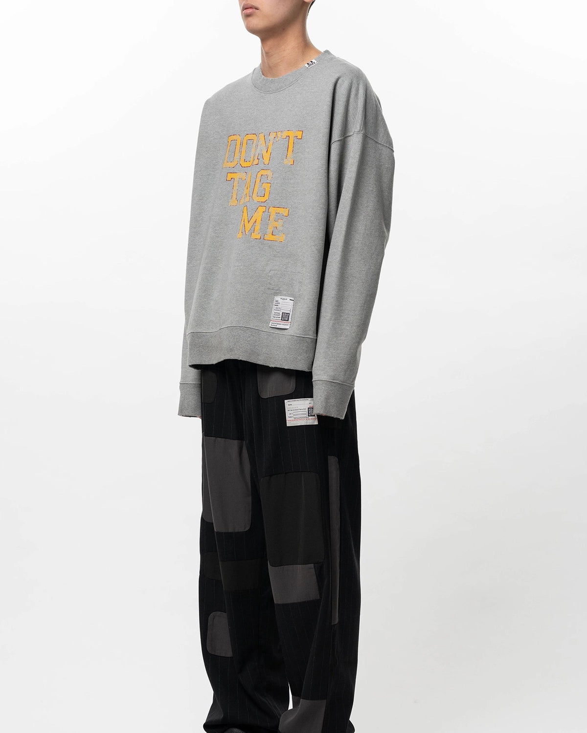 Maison MIHARA YASUHIRO / Don't Tag Me Printed Sweatshirt (J16PO782)