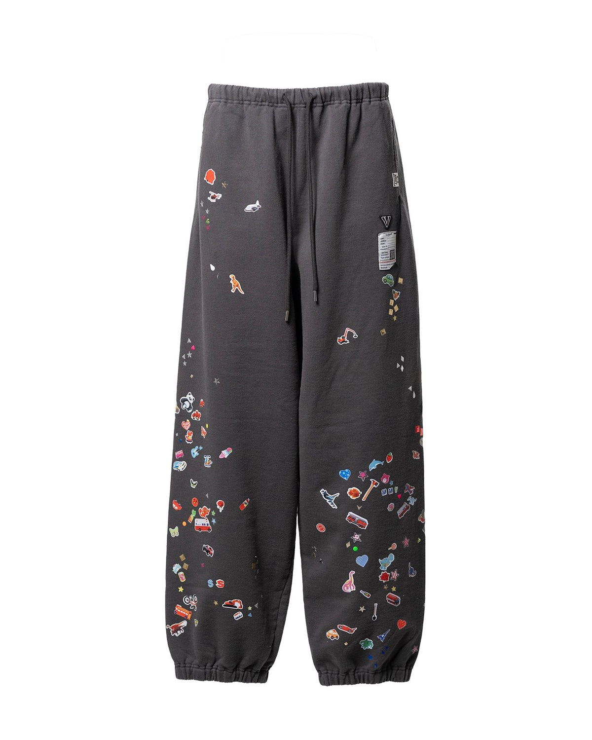 Maison MIHARA YASUHIRO / Kids Sticker Printed Sweat Pants (J16PT732)
