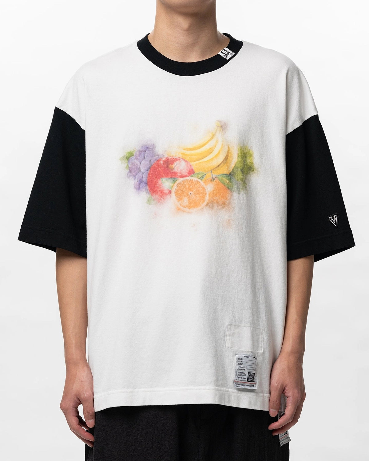 Maison MIHARA YASUHIRO / Fruit Printed T-shirt (J16TS841)