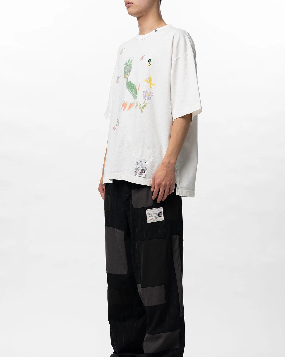 Maison MIHARA YASUHIRO / Leon Doodle Printed T-shirt (J16TS862)