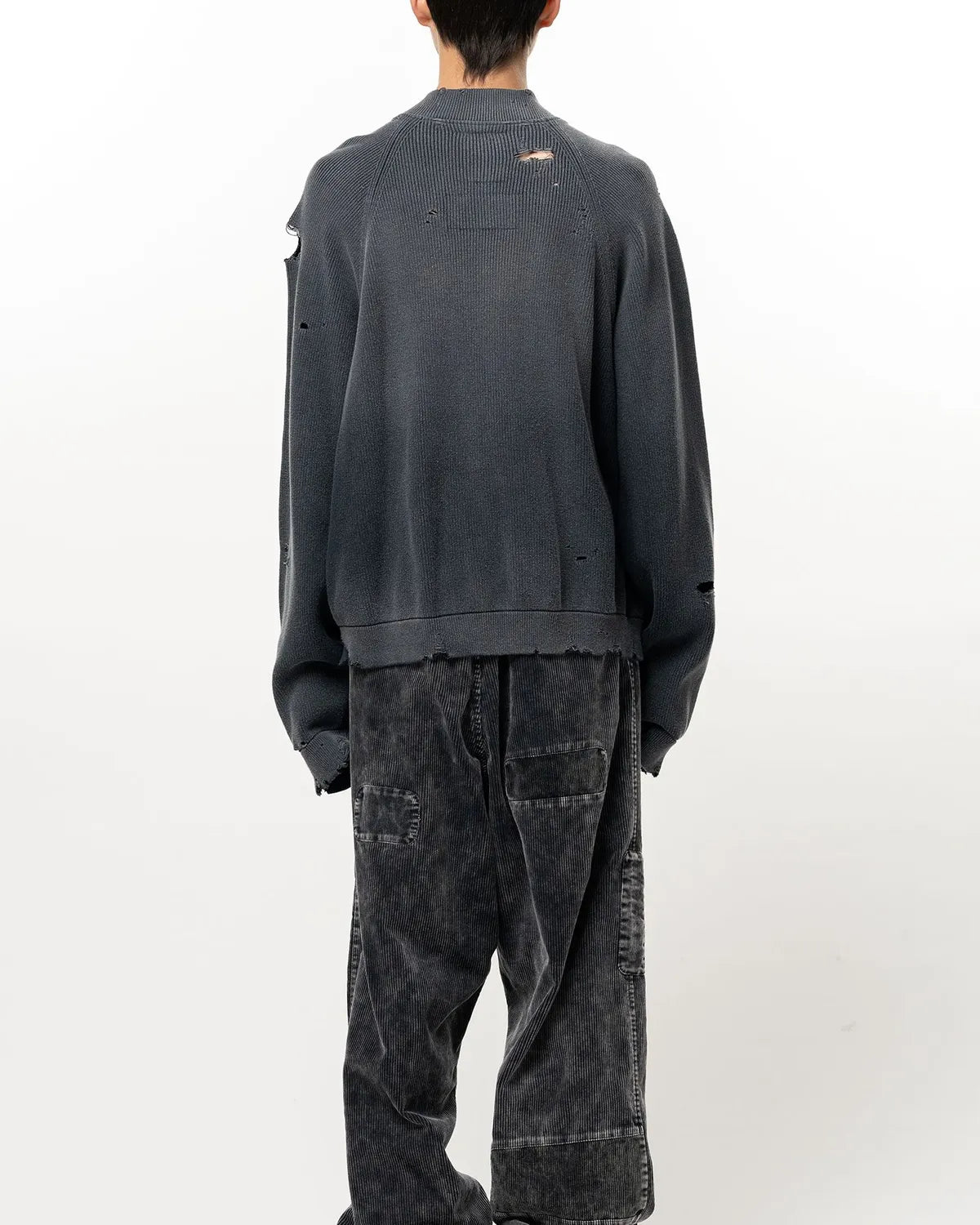 Maison MIHARA YASUHIRO / Sun Faded Like Knit Cardigan (J17CD701)