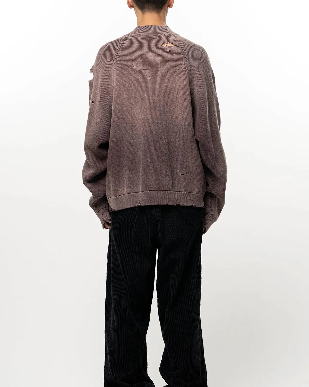 Maison MIHARA YASUHIRO / Sun Faded Like Knit Cardigan (J17CD701)
