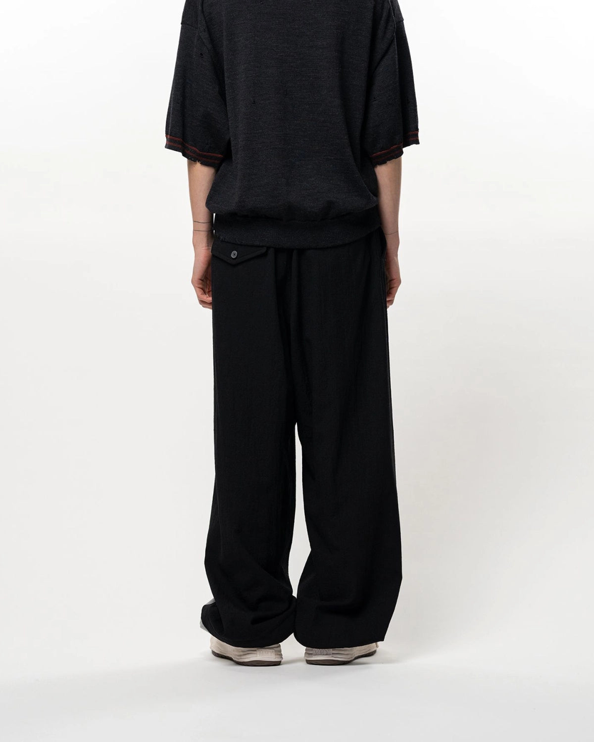 Maison MIHARA YASUHIRO / Sweat Layered Wool Pants (J17PT132)