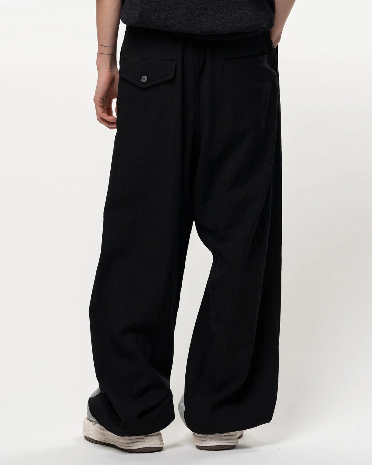 Maison MIHARA YASUHIRO / Sweat Layered Wool Pants (J17PT132)