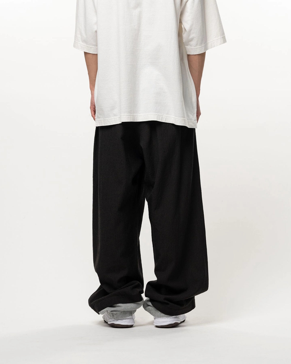 Maison MIHARA YASUHIRO / Sweat Layered Wool Pants (J17PT132)