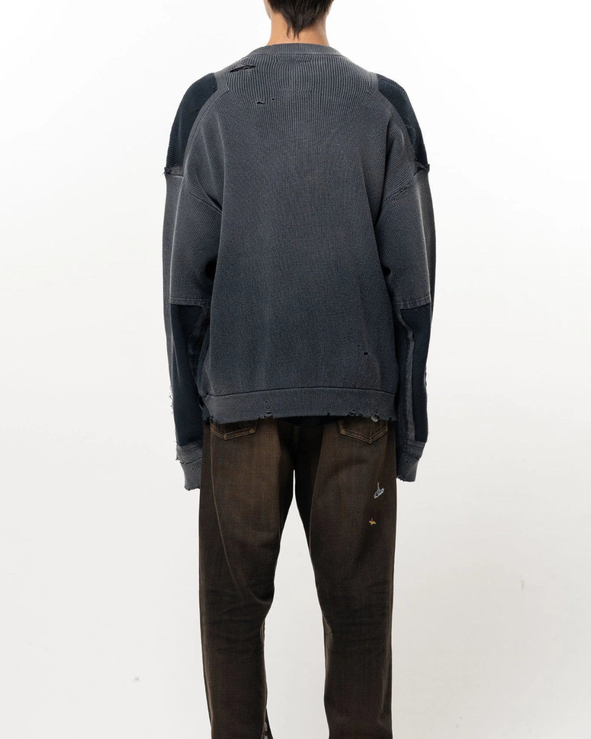 Maison MIHARA YASUHIRO / Sun Faded Like Knit Sweater (J17SW702)