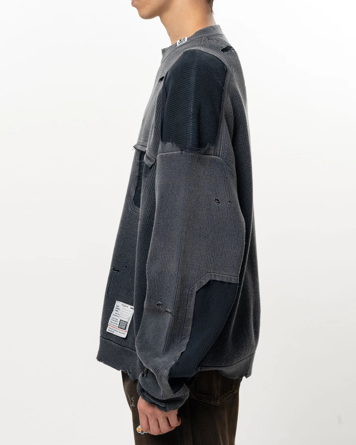 Maison MIHARA YASUHIRO / Sun Faded Like Knit Sweater (J17SW702)