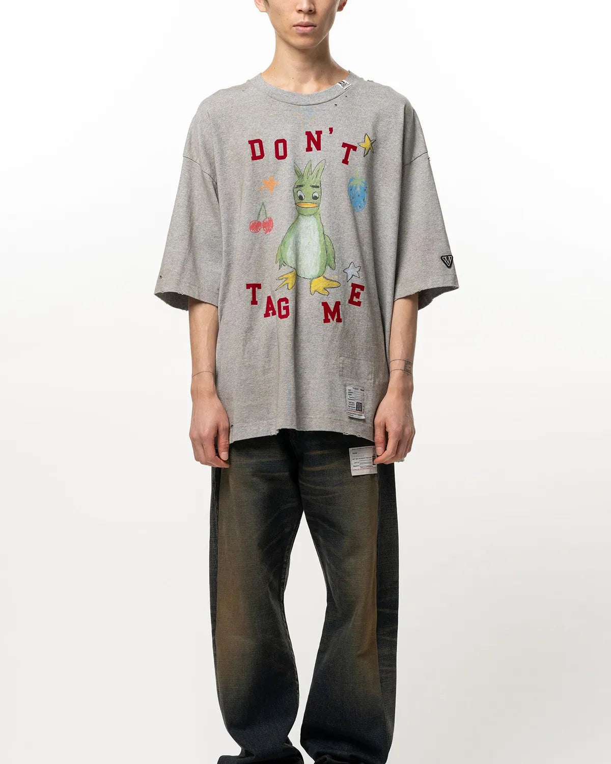 Maison MIHARA YASUHIRO / Leon Doodle Printed T-shirt (J17TS811)