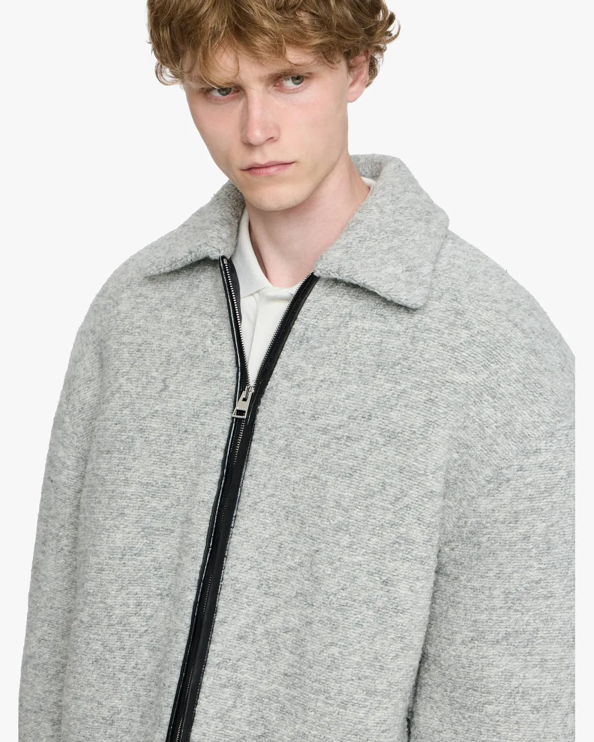 JW ANDERSON / CONTRAST TRIM CASUAL JACKET (596-50012001)
